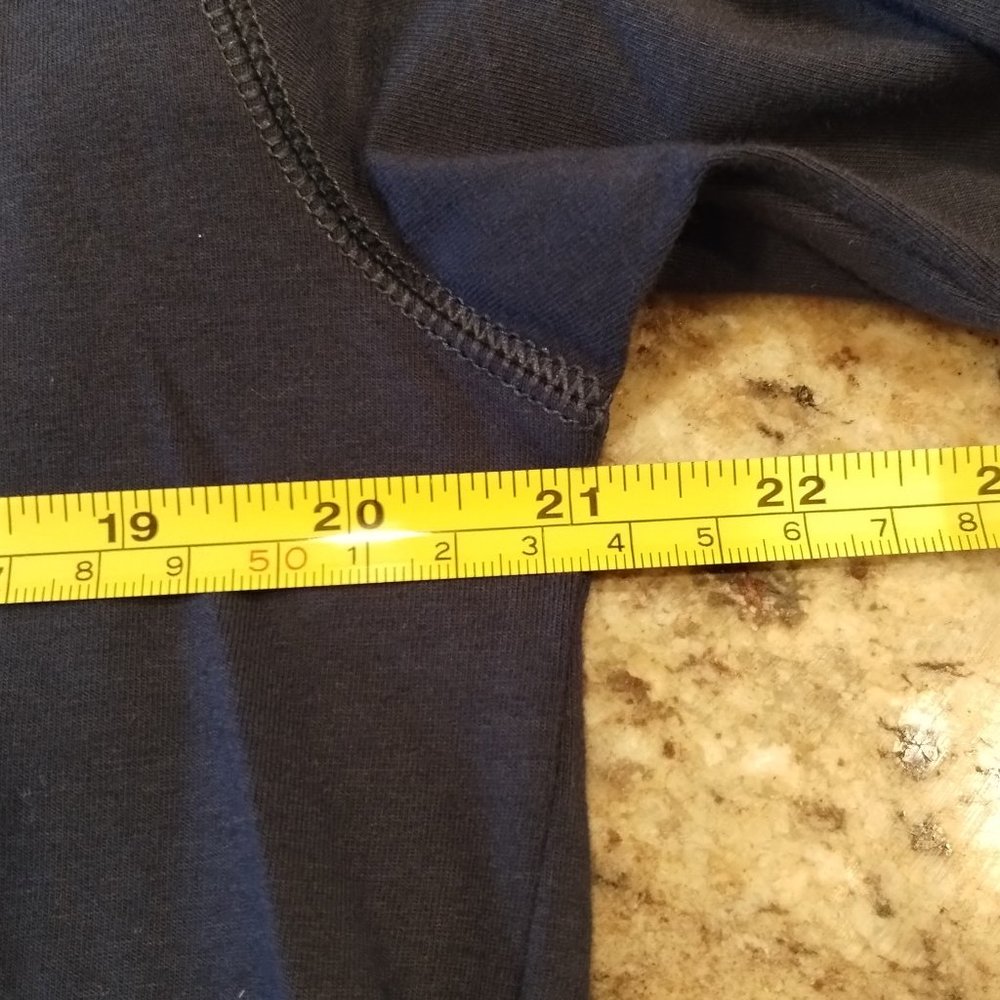 Vanquish Navy Blue Crew Neck Long Sleeve Shirt Size L - Picture 5 of 11